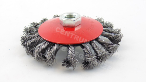 WIRE BRUSH 115mm M14 BRAIDED WIRE BRUSH 115mm M14 BRAIDED