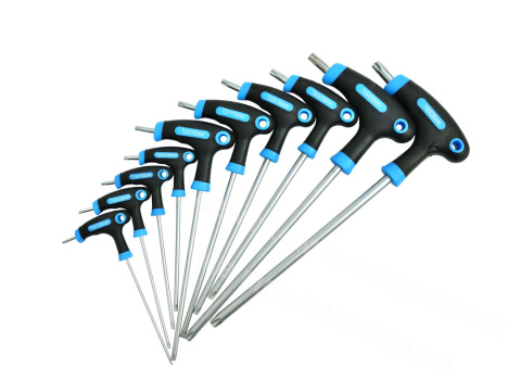 G30591 KPL. WKRĘTAKÓW TORX T9-T50 TYP T STOJAK G30591 KPL. WKRĘTAKÓW TORX T9-T50 TYP T STOJAK