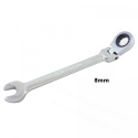 8mm SCHMITH FLAT RATCHET WRENCH