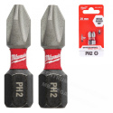 MILWAUKEE bit Shockwave PH2 2szt