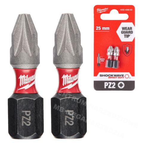 MILWAUKEE bit Shockwave PZ2