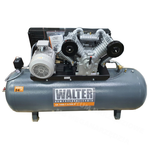WALTER Kompresor sprężarka 500L 10 BAR 1400 l/min WALTER Kompresor sprężarka 500L 10 BAR 1400 l/min