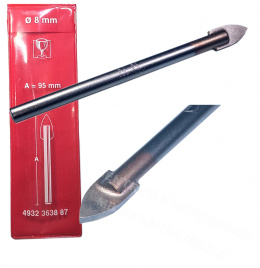 8MM GLASS AND CERAMIC DRILL BIT