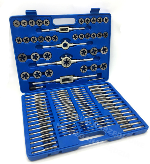 ZESTAW NARZYNEK GWINTOWNIKI NARZYNKI 110el M2-M18 C.144 ZESTAW NARZYNEK GWINTOWNIKI NARZYNKI 110el M2-M18 C.144