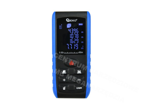 Dalmierz laserowy 60m LCD HD G03356 Dalmierz laserowy 60m LCD HD G03356