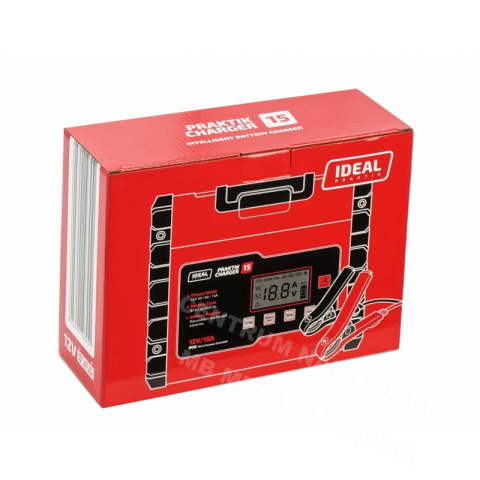 PRAKTIK CHARGER 15 LCD 12V PCHARGE15 PRAKTIK CHARGER 15 LCD 12V PCHARGE15