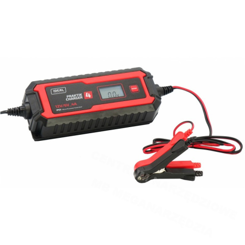 PRAKTIK CHARGER 4 LCD 6/12V PCHARGE4V2 PRAKTIK CHARGER 4 LCD 6/12V PCHARGE4V2