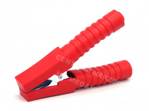 ZBP-200 ZACISK BIEGUNOWY CZERWONY 200A IZOLOWANY ZBP-200 ZACISK BIEGUNOWY CZERWONY 200A IZOLOWANY