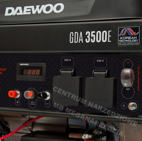 AGREGAT PRĄDOTWÓRCZY 230V 3,2KW GENERATOR E-START AGREGAT PRĄDOTWÓRCZY 230V 3,2KW GENERATOR E-START