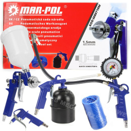 ZESTAW MALARSKI 5el PISTOLET OLIWIARKA PRZEDMUCH M80710M