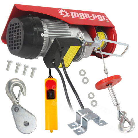 WCIĄGARKA ELEKTRYCZNA 230V PILOT 800kg WYCIĄGARKA M80791 WCIĄGARKA ELEKTRYCZNA 230V PILOT 800kg WYCIĄGARKA M80791