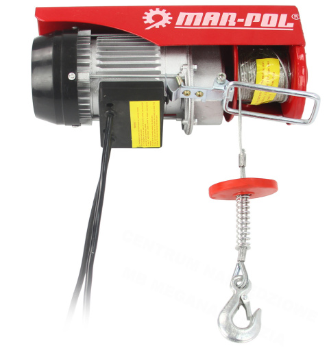 WCIĄGARKA ELEKTRYCZNA 230V PILOT 800kg WYCIĄGARKA M80791 WCIĄGARKA ELEKTRYCZNA 230V PILOT 800kg WYCIĄGARKA M80791