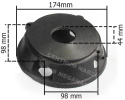 PODSTAWA DO POMPY ROZDRABNIACZA M798701