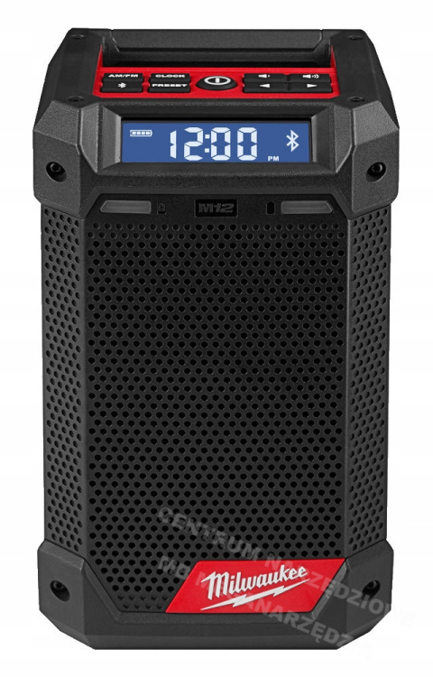 MILWAUKEEBUILDING RADIO BLUETOOTH RCDAB + M12 MILWAUKEEBUILDING RADIO BLUETOOTH RCDAB + M12
