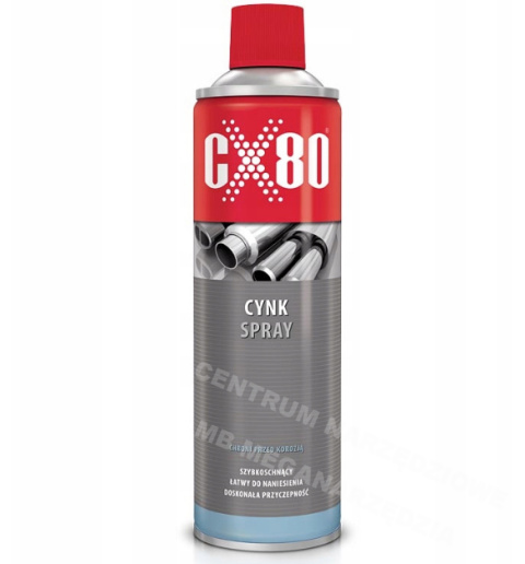 CYNK SPRAY 500ml CYNKOWANIE ZABEZPIECZENIE CX80 CYNK SPRAY 500ml CYNKOWANIE ZABEZPIECZENIE CX80