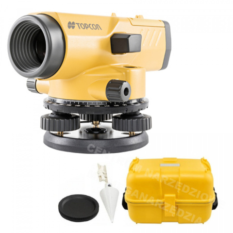 NIWELATOR OPTYCZNY PROFESJONALNY 24x TOPCON 5L GW