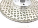 DIAMOND DISC FOR BEAMING GRINDING GRASS