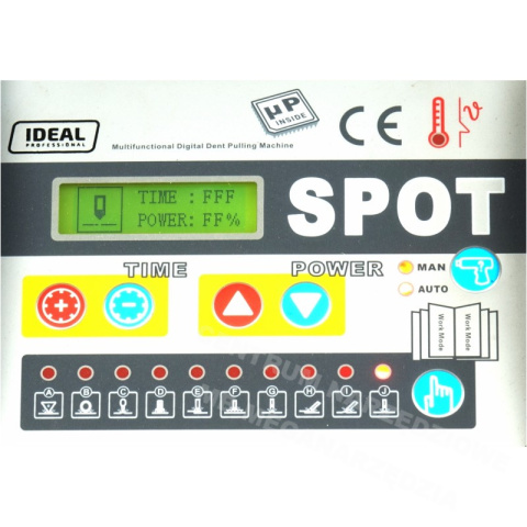 SPOTTER PULLER 3800A WELDING MACHINE PULLING OUT SHEETS SPOTTER PULLER 3800A WELDING MACHINE PULLING OUT SHEETS