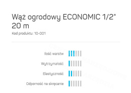 WĄŻ OGRODOWY 1/2