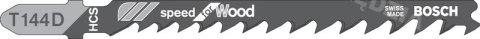 BOSCH BRZESZCZOT DO WYRZYNARKI 5 szt T144D DREWNO BOSCH BOSCH BRZESZCZOT DO WYRZYNARKI 5 szt T144D DREWNO BOSCH