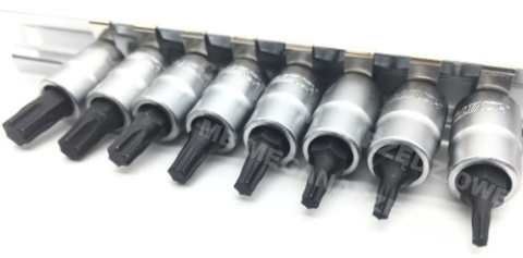 SOCKET SET BIT TORX T8-T40 1/4 TORXY HONITON SOCKET SET BIT TORX T8-T40 1/4 TORXY HONITON