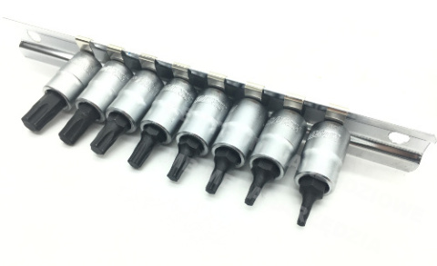 SOCKET SET BIT TORX T8-T40 1/4 TORXY HONITON SOCKET SET BIT TORX T8-T40 1/4 TORXY HONITON