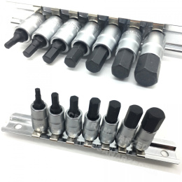 SOCKET SET BIT IMBUS H3-H10 1/4 HEX HONITON