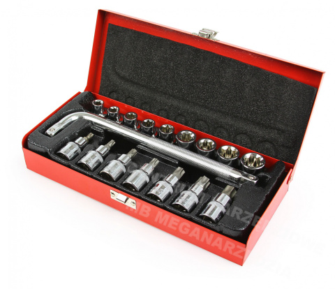 KLUCZE NASADOWE TORX BITY T30 - T70 ETORX E10- E24 KLUCZE NASADOWE TORX BITY T30 - T70 ETORX E10- E24