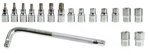 KLUCZE NASADOWE TORX BITY T30 - T70 ETORX E10- E24 KLUCZE NASADOWE TORX BITY T30 - T70 ETORX E10- E24
