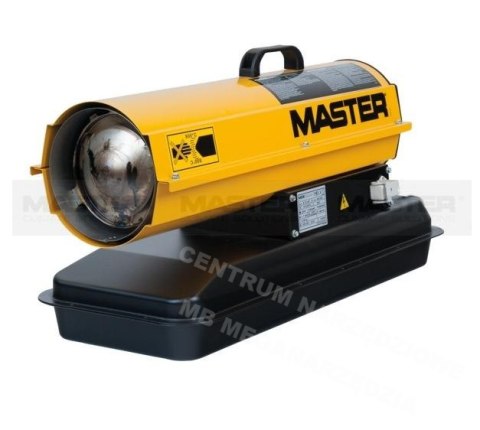 MASTER NAGRZEWNICA OLEJOWA B35CED BEZ ODPROWADZANIA SPALIN 10kW MASTER
