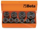 BETA NASADKI UDAROWE 3/4" W PUDEŁKU METALOWYM 10 elem. 728/C10