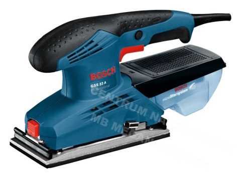 BOSCH SZLIFIERKA OSCYLACYJNA 190W 92x192mm GSS 23 A BOSCH