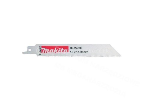 MAKITA BRZESZCZOT DO PIŁY SZABLASTEJ 150mm 5szt METAL MAKITA MAKITA BRZESZCZOT DO PIŁY SZABLASTEJ 150mm 5szt METAL MAKITA