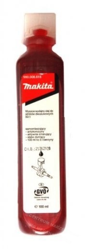 OLEJ DO MIESZANKI PALIWOWEJ DO SILNIKÓW 2-SUWOWYCH 100ml MAKITA OLEJ DO MIESZANKI PALIWOWEJ DO SILNIKÓW 2-SUWOWYCH 100ml MAKITA