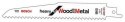 BOSCH BRZESZCZOT DO PIŁY SZABLASTEJ DREWNO METAL S610DF 5 szt BOSCH