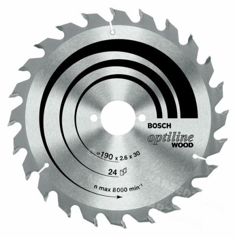 BOSCH Circular Saw Blade opti 230x2,8x30x48z BOSCH Circular Saw Blade opti 230x2,8x30x48z