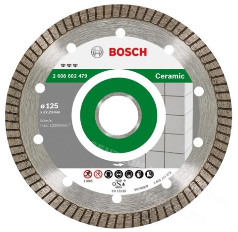 BOSCH TARCZA DIAMENTOWA 115x22 TUR CERAMIC EC BOSCH BOSCH TARCZA DIAMENTOWA 115x22 TUR CERAMIC EC BOSCH