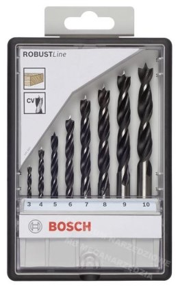BOSCH WIERTŁO DO DREWNA 8szt 3-10mm ROB. BOSCH