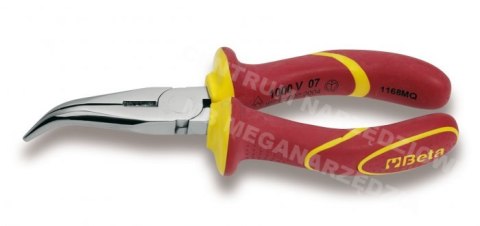 BETA SZCZYPCE PÓŁOKRĄGŁE ODGIĘTE O 45°, W IZOLACJI DO 1000V 160mm 1168MQ/160 BETA SZCZYPCE PÓŁOKRĄGŁE ODGIĘTE O 45°, W IZOLACJI DO 1000V 160mm 1168MQ/160