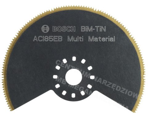 BOSCH BRZESZCZOT SEGMENTOWY BIM-TIN ACI 85 EB MULTI MATERIAL 85 mm BOSCH BOSCH BRZESZCZOT SEGMENTOWY BIM-TIN ACI 85 EB MULTI MATERIAL 85 mm BOSCH