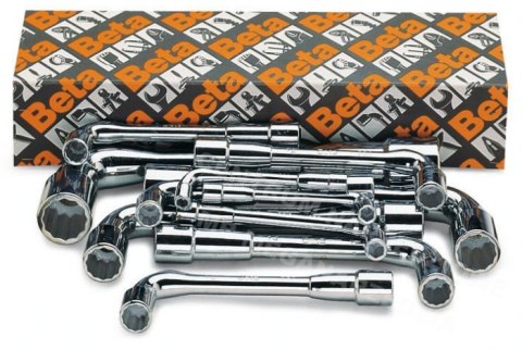BETA KLUCZE NASADOWE KĄTOWE, DWUSTRONNE, WZMOCNIONE KOMPLET 17szt 6-22mm BETA KLUCZE NASADOWE KĄTOWE, DWUSTRONNE, WZMOCNIONE KOMPLET 17szt 6-22mm