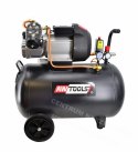 AWTOOLS Sprężarka olejowa ZVA-50L V wydajność 370 l/min. zbiornik 50l