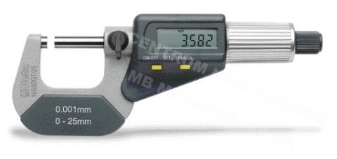 BETA MIKROMETR ZEWNĘTRZNY 1658DGT/25 0-25mm BETA MIKROMETR ZEWNĘTRZNY 1658DGT/25 0-25mm