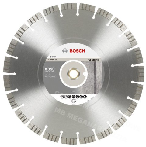 BOSCH TARCZA DIAMENTOWA 400x25,4 SEG CONCRETE BOSCH BOSCH TARCZA DIAMENTOWA 400x25,4 SEG CONCRETE BOSCH