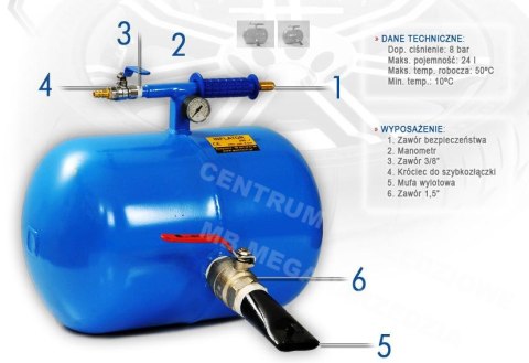 INFLATOR PNEUMATYCZNY INFLATOR PNEUMATYCZNY