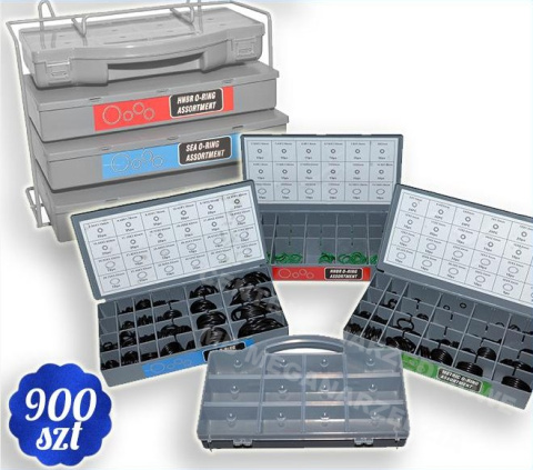 AIR CONDITIONING OIL ORINGS KIT ORING 900 Pcs AIR CONDITIONING OIL ORINGS KIT ORING 900 Pcs