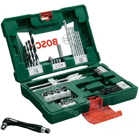 BOSCH ZESTAW WIERTEŁ MIESZANYCH V-LINE SET TITANIUM - 41 szt