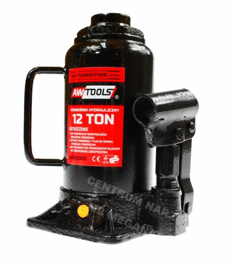 AWTOOLS Dźwignik hydrauliczny tłokowy / słupkowy 12 ton 217 - 405 mm AWTOOLS Dźwignik hydrauliczny tłokowy / słupkowy 12 ton 217 - 405 mm