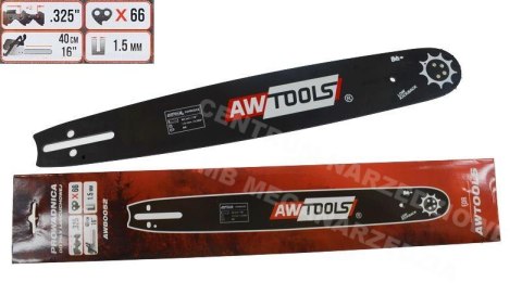 AWTOOLS PROWADNICA 40cm/66/325"/1,5 DO CS580/CS620 AWTOOLS PROWADNICA 40cm/66/325"/1,5 DO CS580/CS620
