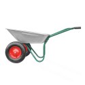 AWTOOLS TACZKA OGRODOWA 100L DWA KOŁA FELGI METALOWE 